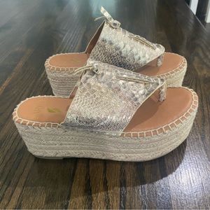 Franco Sarto platform sandals